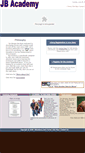 Mobile Screenshot of jbacademy.com